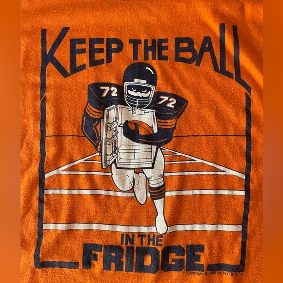 Vintage 80s Chicago Bears the Fridge Perry shirt - Picture 3 of 6